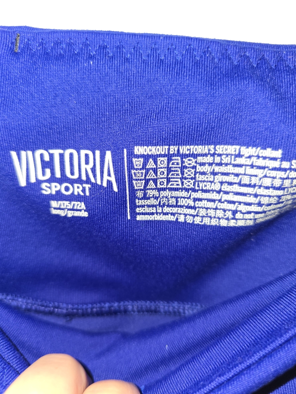Victoria Sport Royal Blue High-Rise Leggings